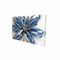 Begin Home Decor 12 x 18 in. Blue Petal-Print on Canvas 2080-1218-FL28-1